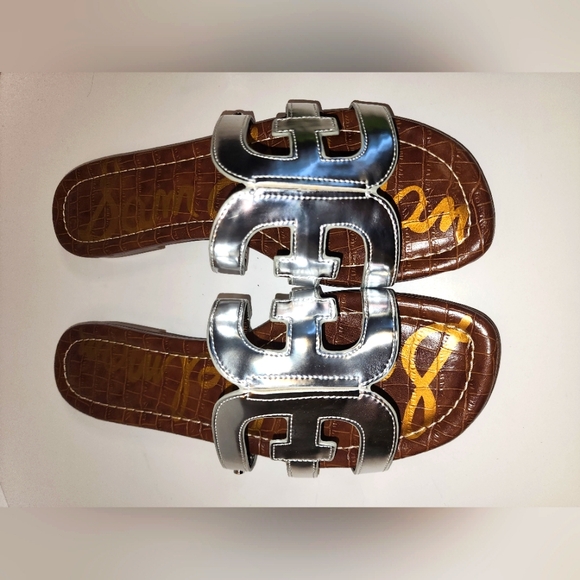 Sam Edelman Silver Women's Sandals - Picture 2 of 6